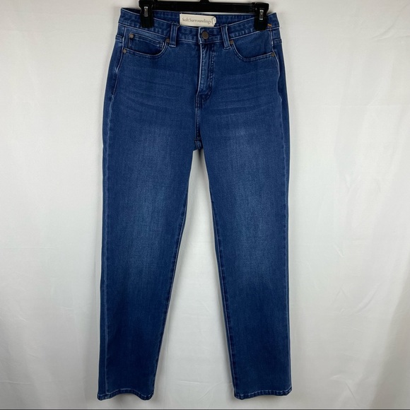 Soft surrounding mom jeans slim cut size 4 - Picture 1 of 6
